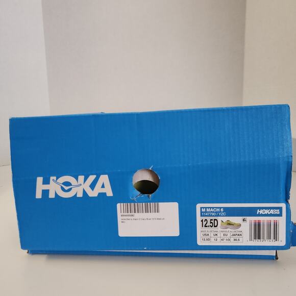Hoka Men\'s Mach 6 Cielo Blue 12.5 Medium main image 5